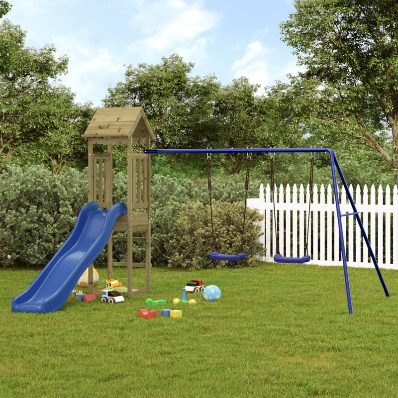 Outdoor Playset Impregnated Wood Pine