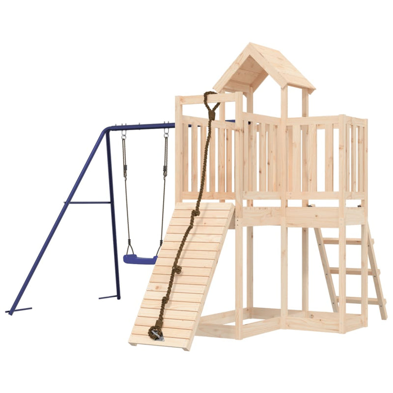 Outdoor Playset  Solid Wood Pine