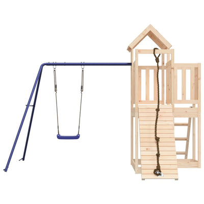 Outdoor Playset  Solid Wood Pine