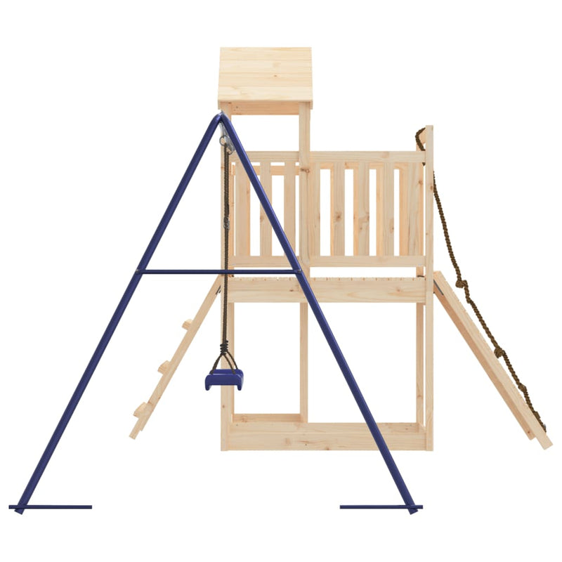 Outdoor Playset  Solid Wood Pine