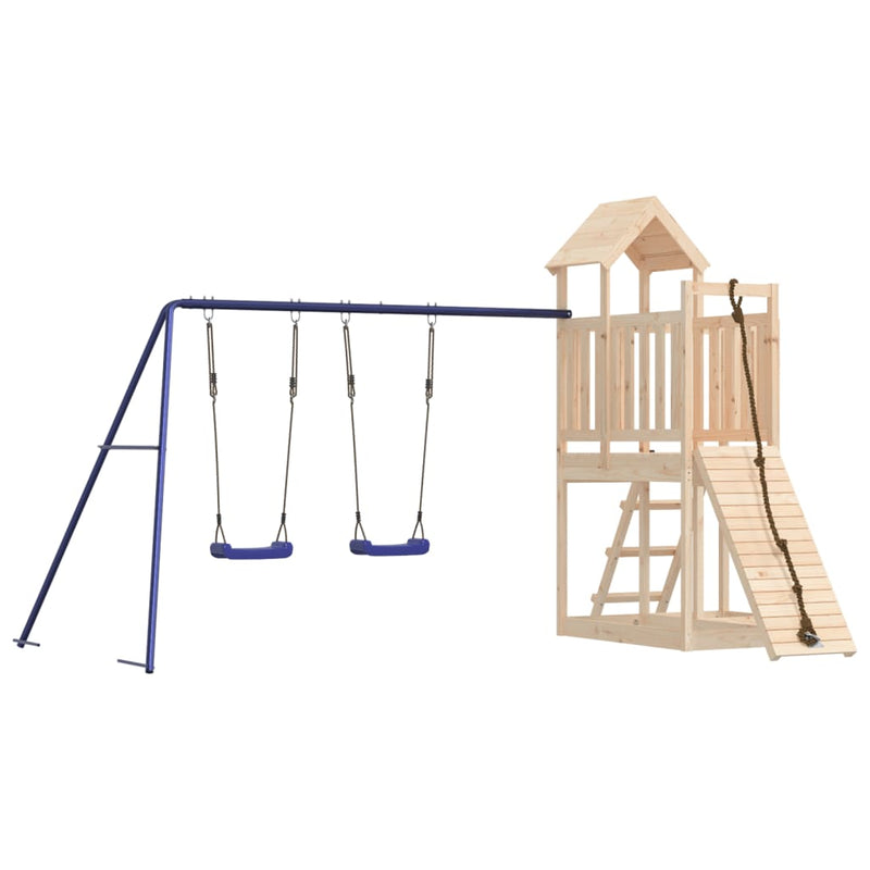 Outdoor Playset  Solid Wood Pine