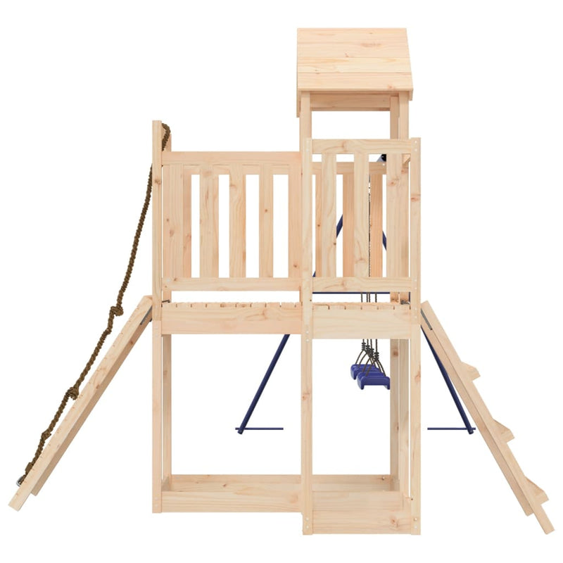 Outdoor Playset  Solid Wood Pine