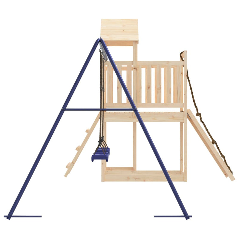 Outdoor Playset  Solid Wood Pine