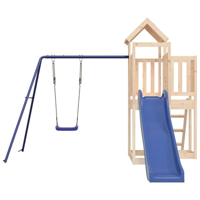 Outdoor Playset Solid Wood Pine