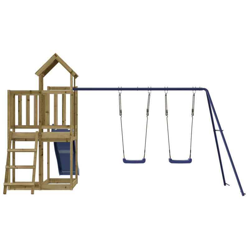 Outdoor Playset Impregnated Wood Pine