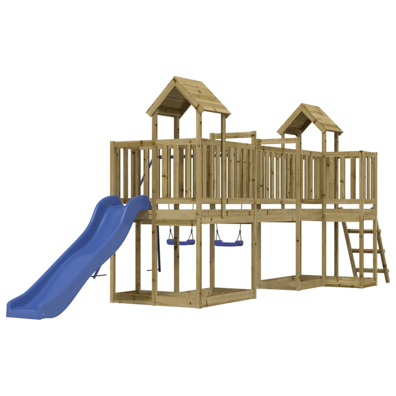 Outdoor Playset Impregnated Wood Pine