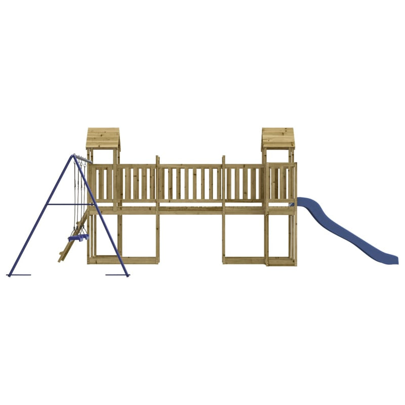 Outdoor Playset Impregnated Wood Pine