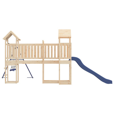 Outdoor Playset Solid Wood Pine