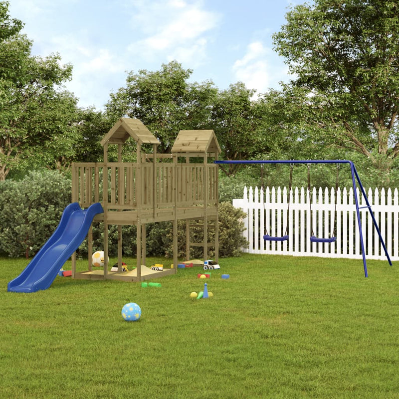 Outdoor Playset Impregnated Wood Pine