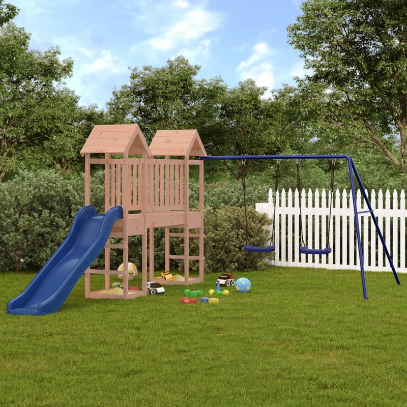 Outdoor Playset Solid Wood Douglas