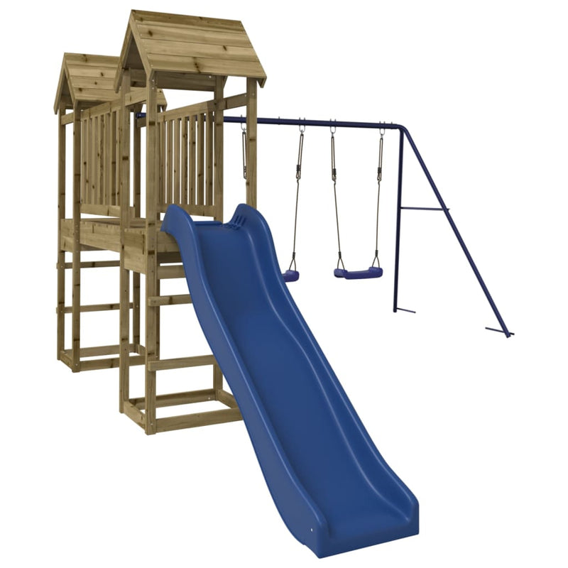 Outdoor Playset Impregnated Wood Pine