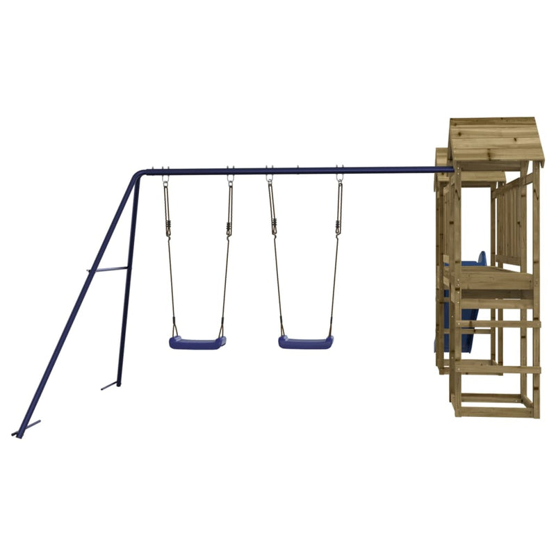 Outdoor Playset Impregnated Wood Pine