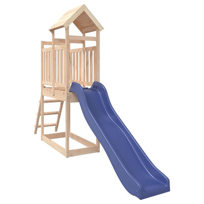 Outdoor Playset Solid Wood Pine