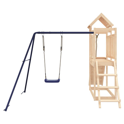 Outdoor Playset Solid Wood Pine