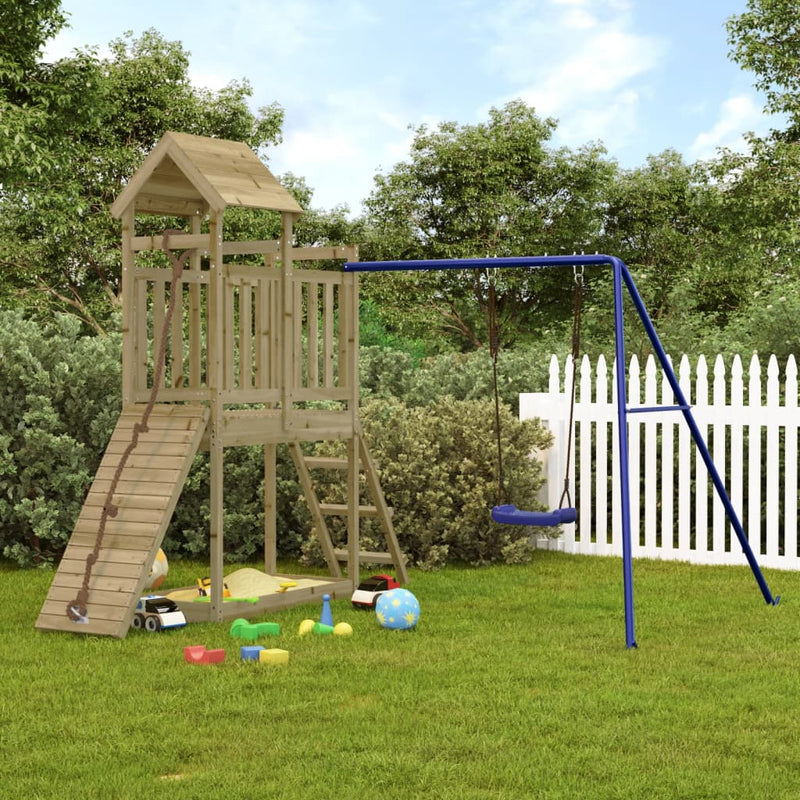 Outdoor Playset Impregnated Wood Pine