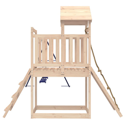 Outdoor Playset Solid Wood Pine