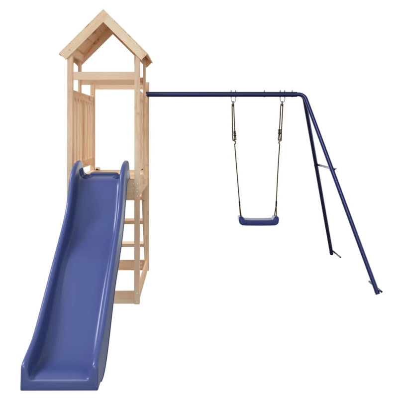 Outdoor Playset Solid Wood Pine