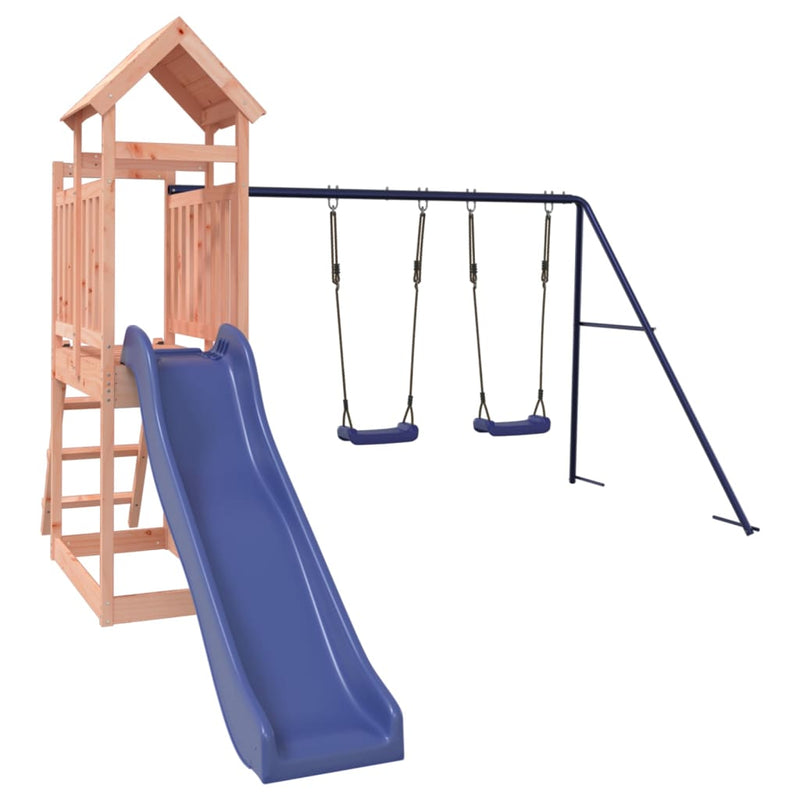 Outdoor Playset Solid Wood Douglas