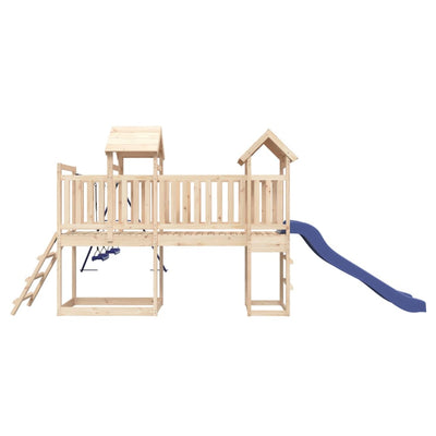 Outdoor Playset Solid Wood Pine