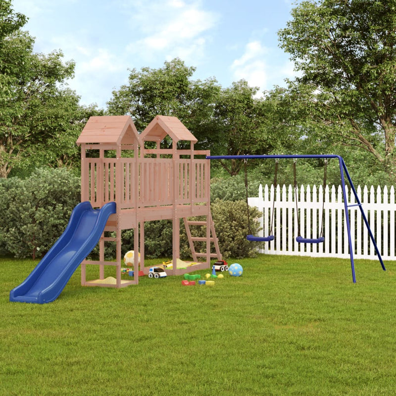 Outdoor Playset Solid Wood Douglas