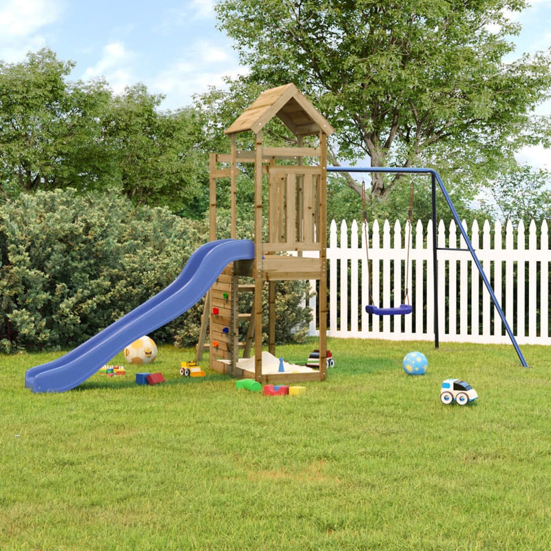 Outdoor Playset Impregnated Wood Pine