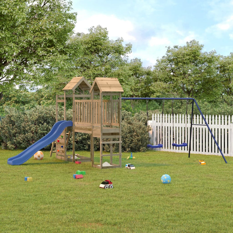 Outdoor Playset Impregnated Wood Pine