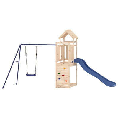 Outdoor Playset Solid Wood Pine