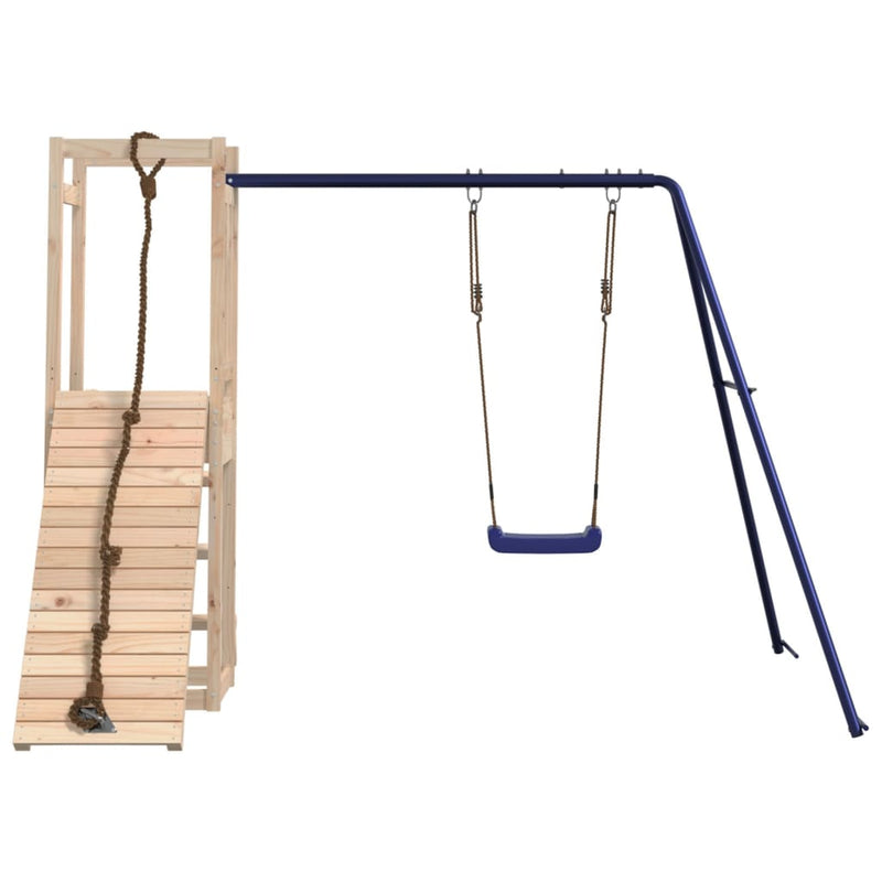 Outdoor Playset Solid Wood Pine