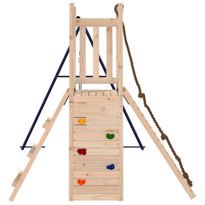 Outdoor Playset Solid Wood Pine