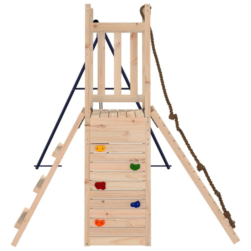 Outdoor Playset Solid Wood Pine