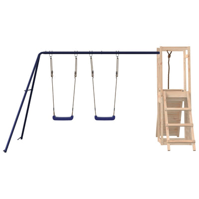 Outdoor Playset Solid Wood Pine