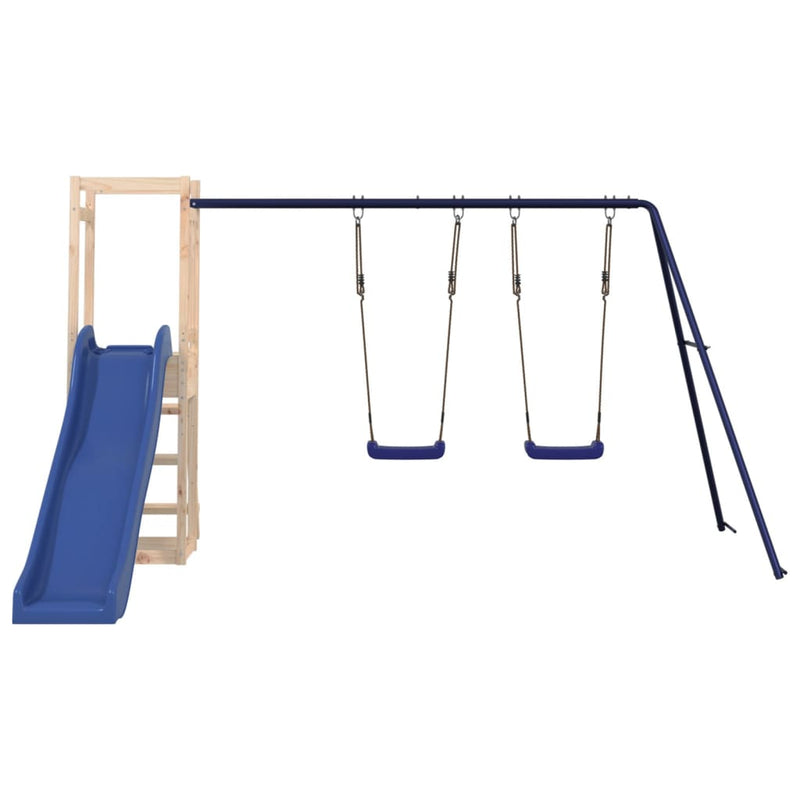 Outdoor Playset Solid Wood Pine