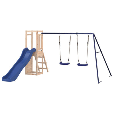 Outdoor Playset Solid Wood Pine