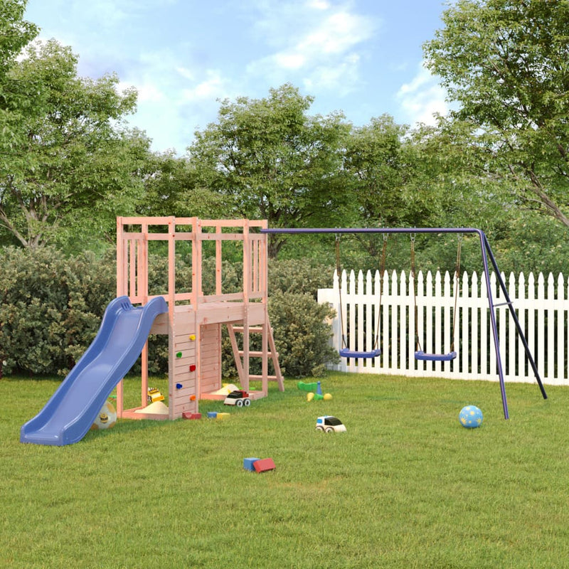 Outdoor Playset Solid Wood Douglas