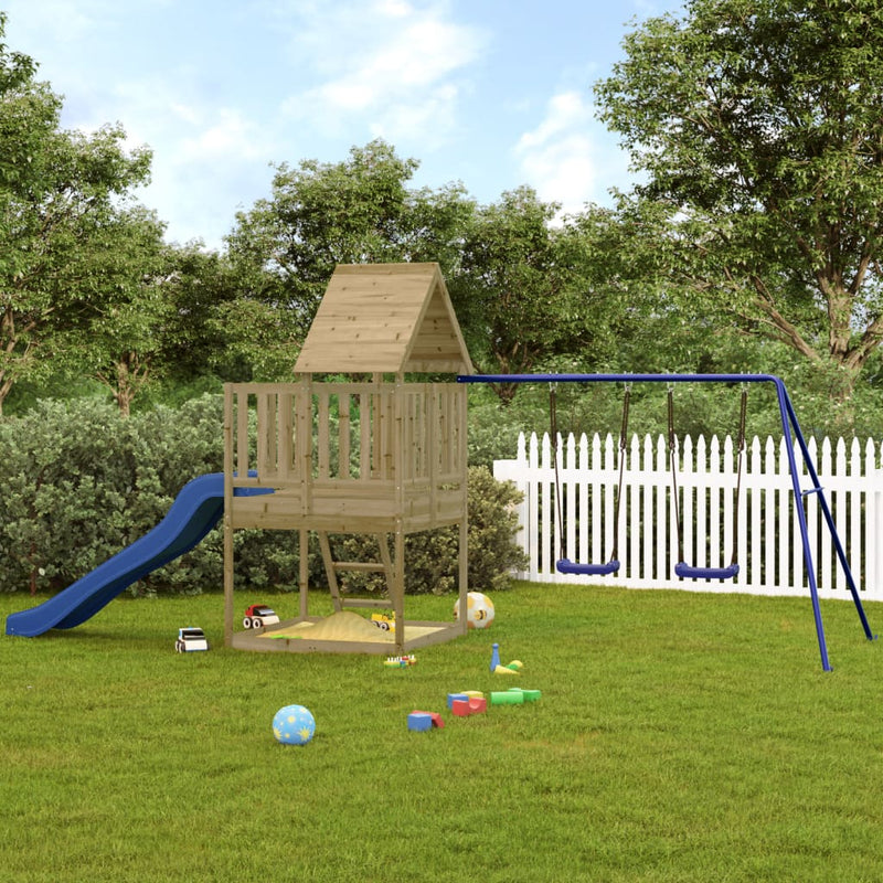 Outdoor Playset Impregnated Wood Pine