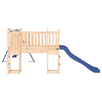 Outdoor Playset Solid Wood Pine