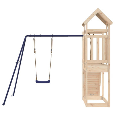 Outdoor Playset Solid Wood Pine