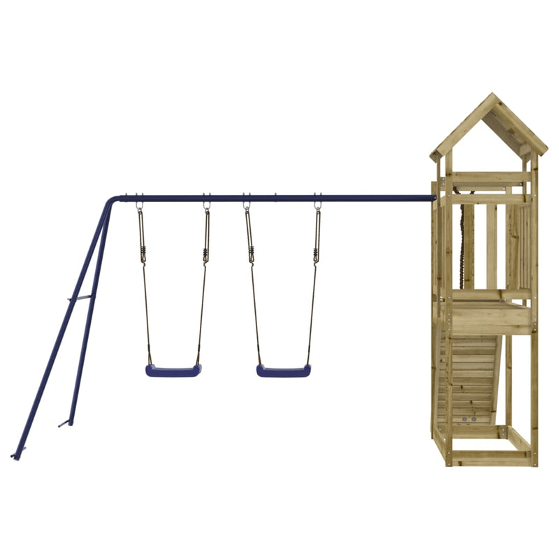 Outdoor Playset Impregnated Wood Pine