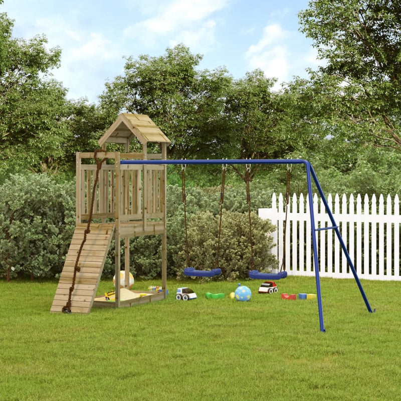 Outdoor Playset Impregnated Wood Pine