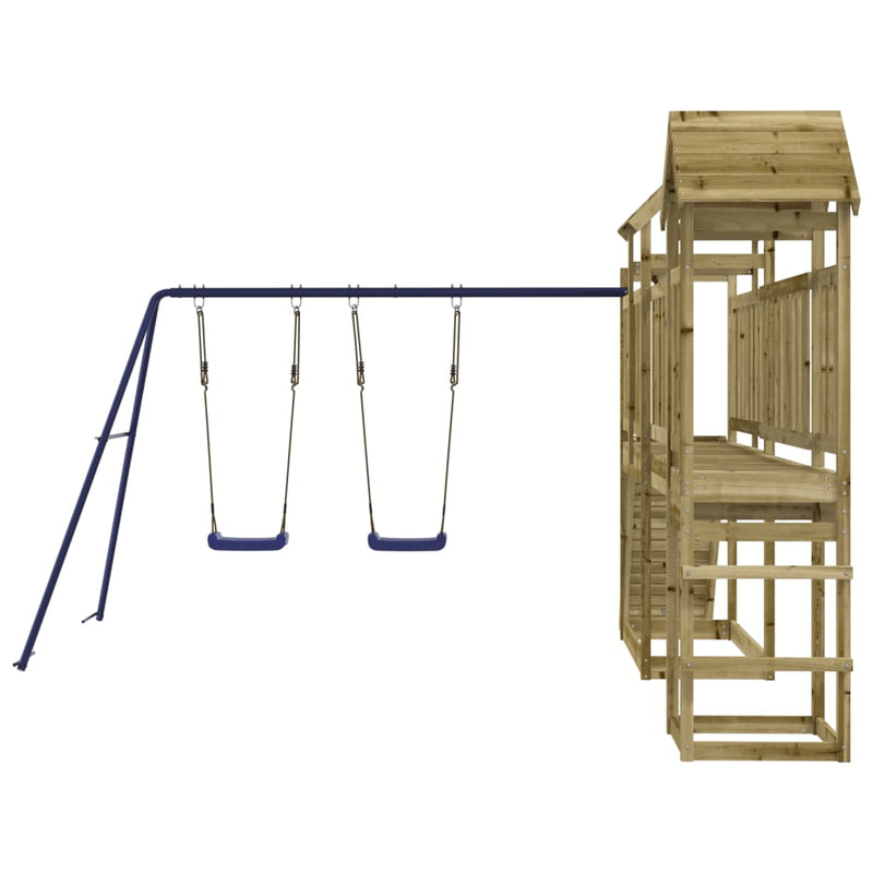 Outdoor Playset Impregnated Wood Pine