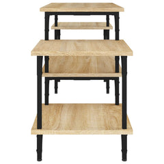vidaXL TV Cabinet Sonoma Oak 117x35x52 cm Engineered Wood 6