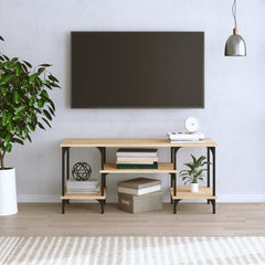 vidaXL TV Cabinet Sonoma Oak 102x35x45.5 cm Engineered Wood 3
