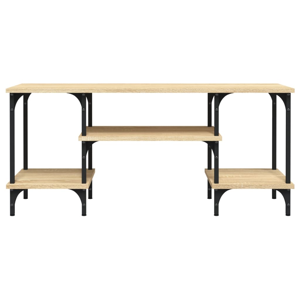 vidaXL TV Cabinet Sonoma Oak 102x35x45.5 cm Engineered Wood 5