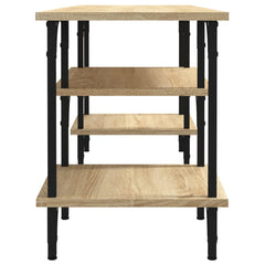 vidaXL TV Cabinet Sonoma Oak 102x35x45.5 cm Engineered Wood 6