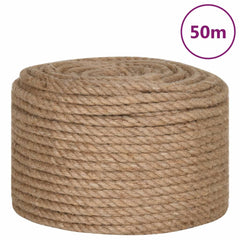 vidaXL Jute Rope 50 m Long 12 mm Thick 2