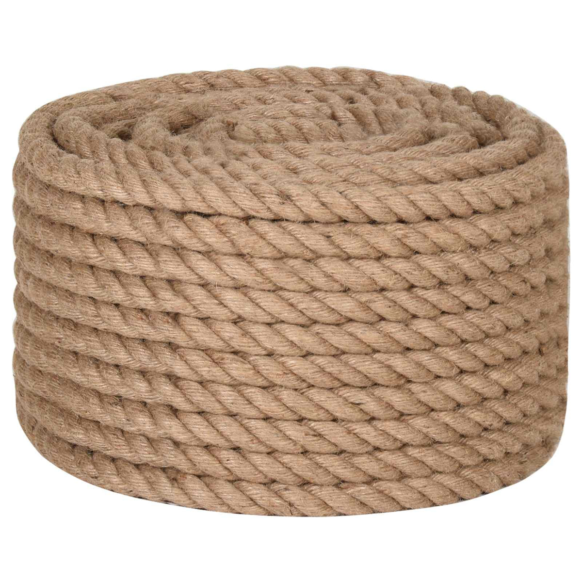 Jute Rope Long Thick Natural