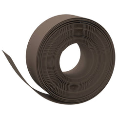 vidaXL Garden Edging Brown 10 m 20 cm Polyethylene 2