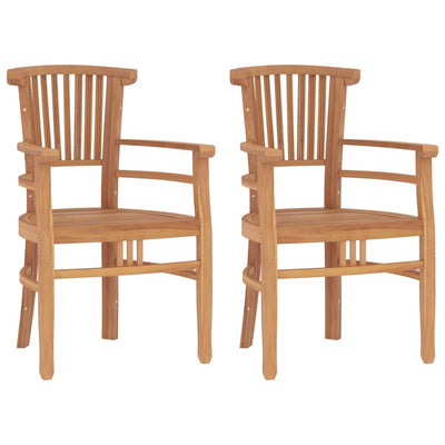 3 Piece Garden Dining Set Solid Wood Teak