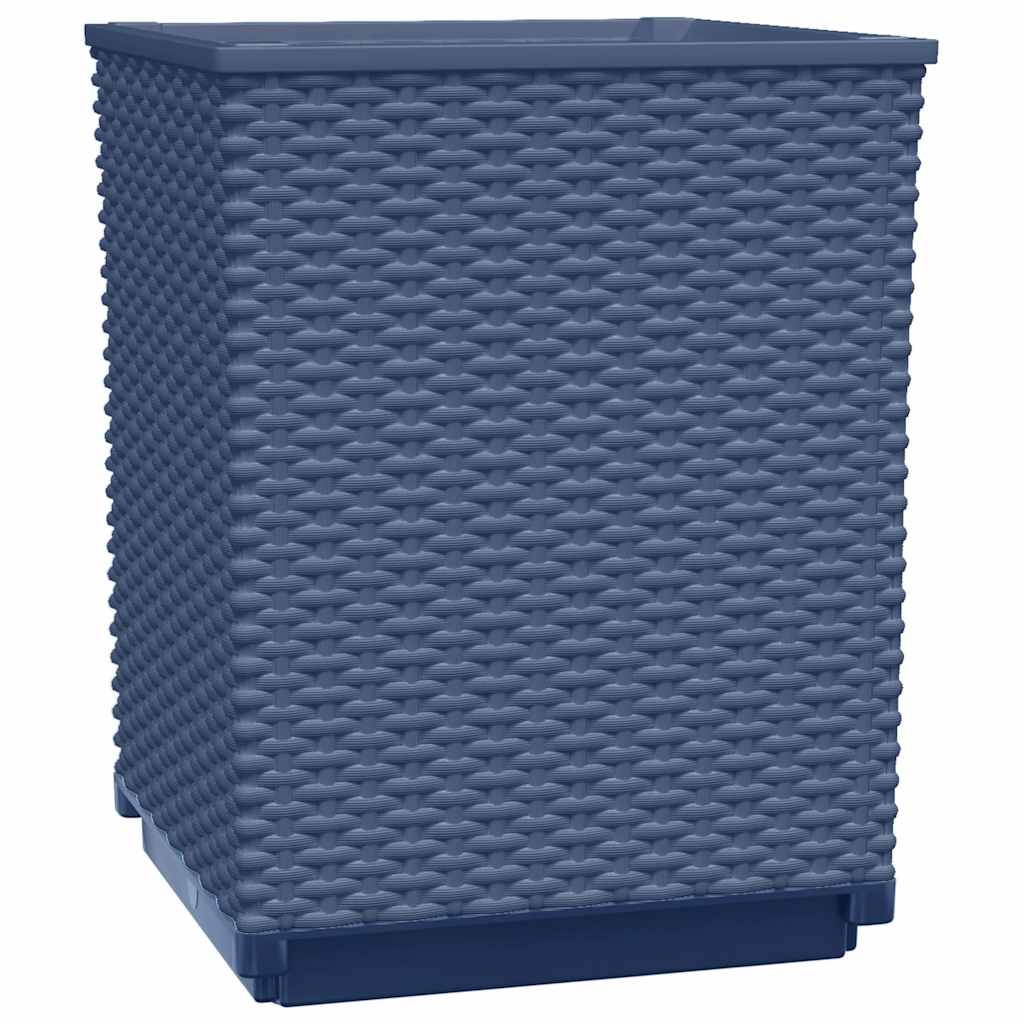 Planters 30x30x37 cm Polypropylene Blue grey 2
