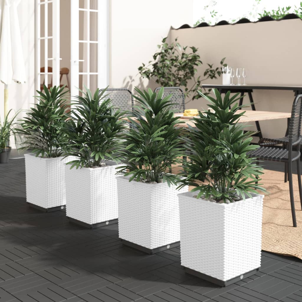 Planters 30x30x37 cm Polypropylene White 4
